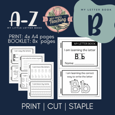 LETTER B - My Little Letter Book