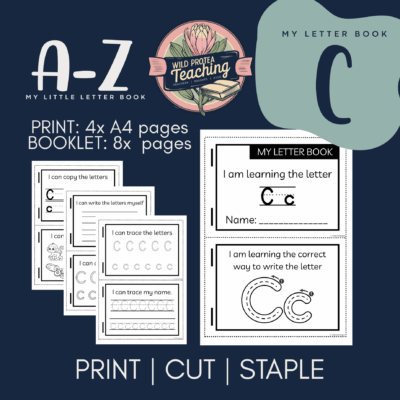 LETTER C - My Little Letter Book
