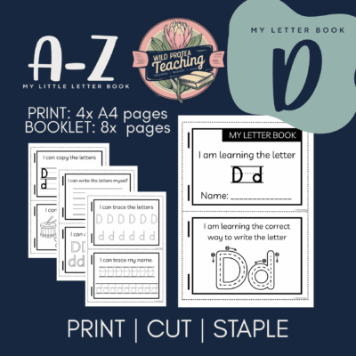 LETTER D - My Little Letter Book