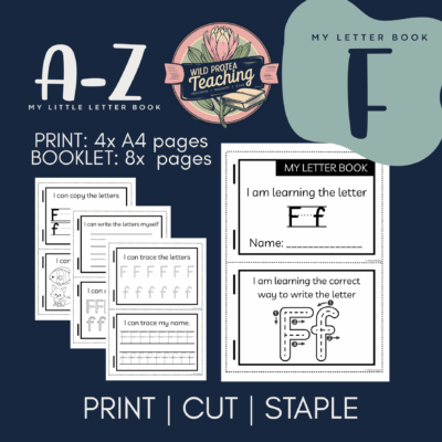 LETTER F - My Little Letter Book