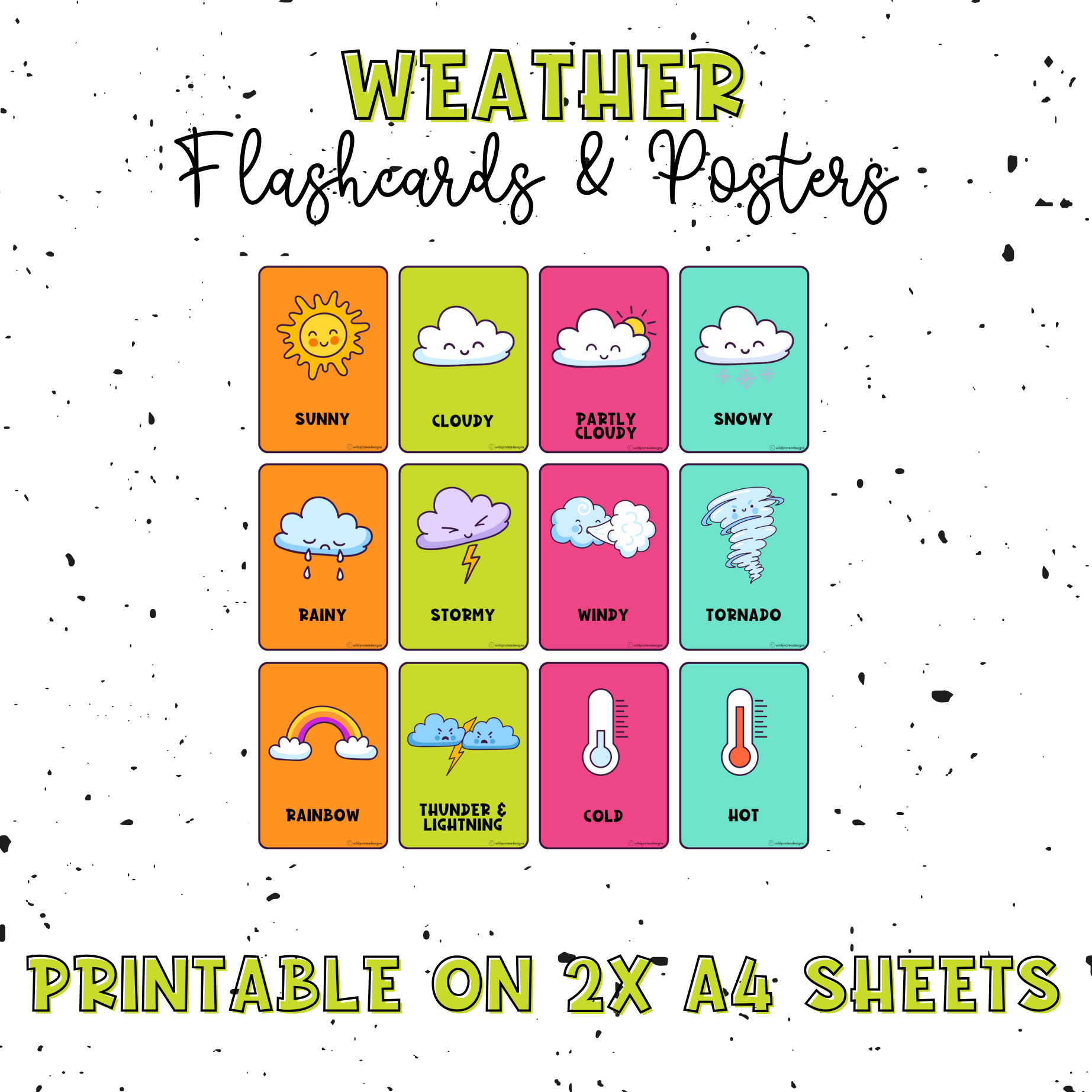 Classroom Calendar Set, Bulletin Board, Chart Calendar, Numbers Cards - Image 3